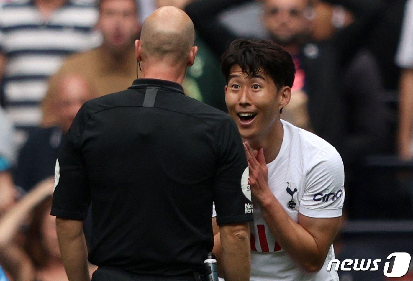 토트넘 홋스퍼의 손흥민 ⓒ AFP=뉴스1