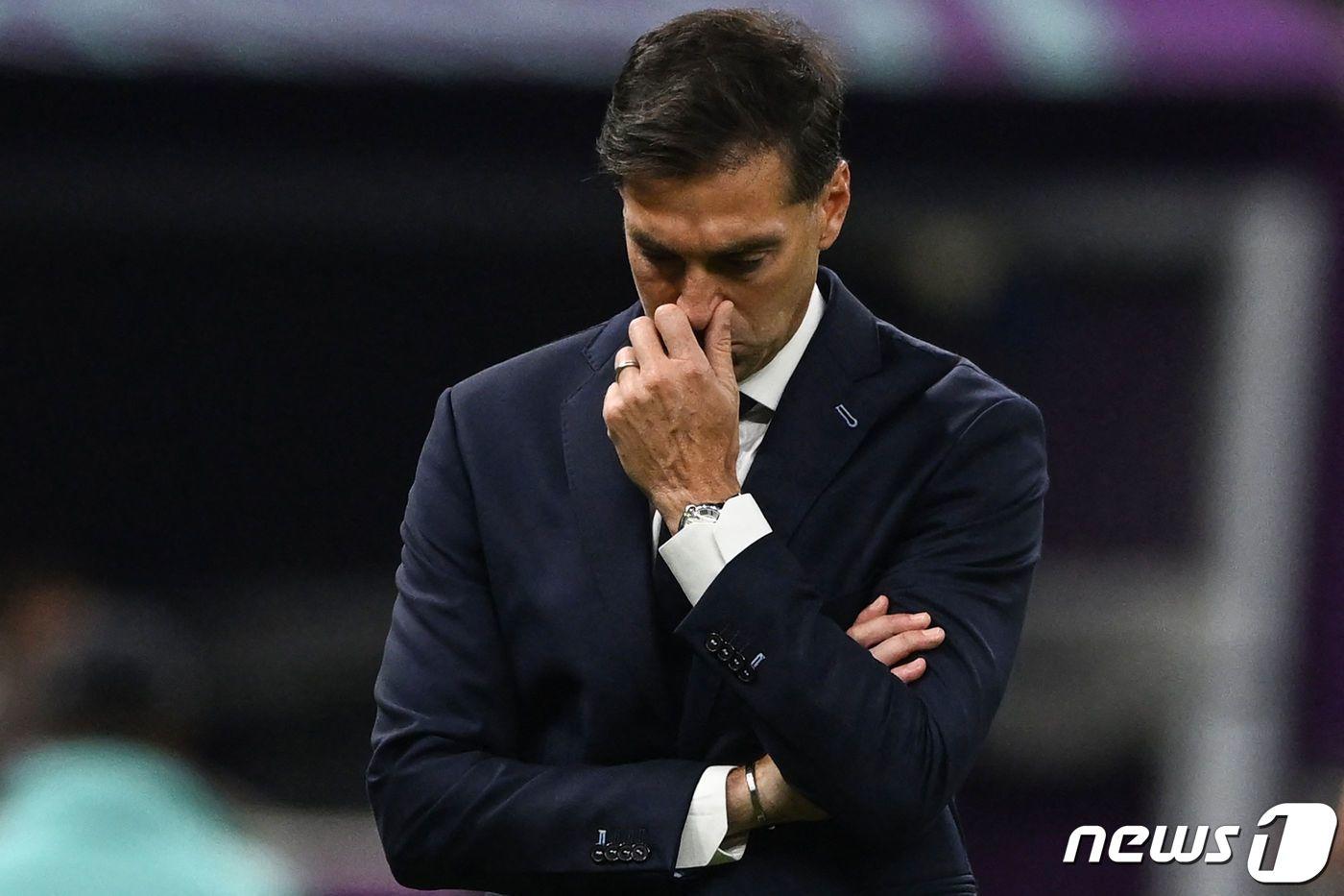 디에고 알론소 우루과이 축구대표팀 감독. ⓒ AFP=뉴스1