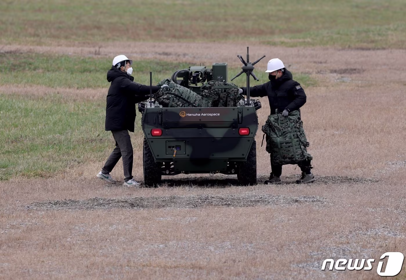 다목적 무인차량인 아리온-스멧. 2022.11.29/뉴스1 ⓒ News1 사진공동취재단