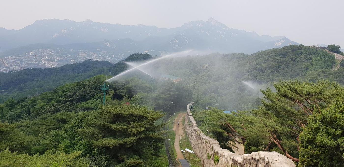 본문 이미지 - 산불 소화시설. (서울시 제공)