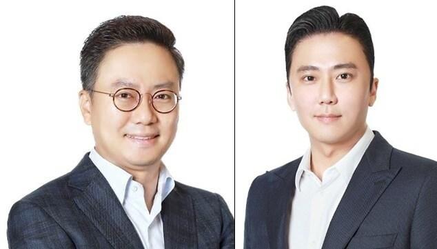 본문 이미지 - 홍정국 BGF 대표이사 사장과 홍정혁 BGF 신사업개발실장 사장.(BGF 제공) 