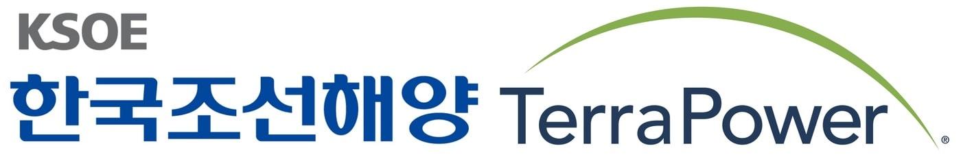 한국조선해양과 테라파워 CI.(한국조선해양 제공)