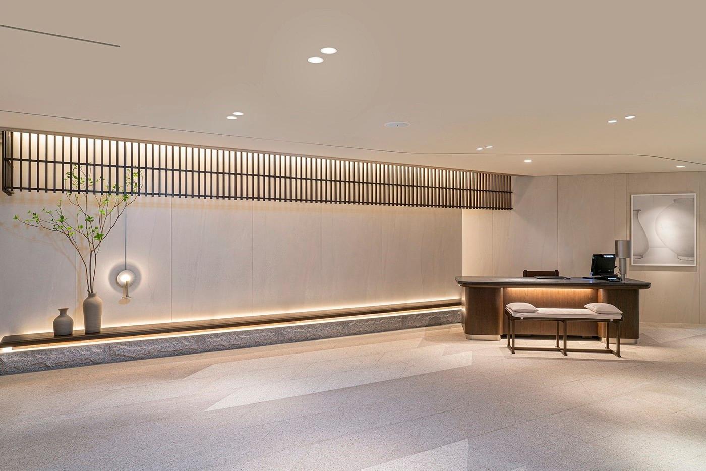 리트릿 시그니엘 리셉션(롯데호텔 제공)