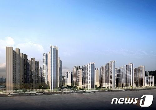 본문 이미지 - 장위자이 레디언트 투시도 (GS건설 제공)