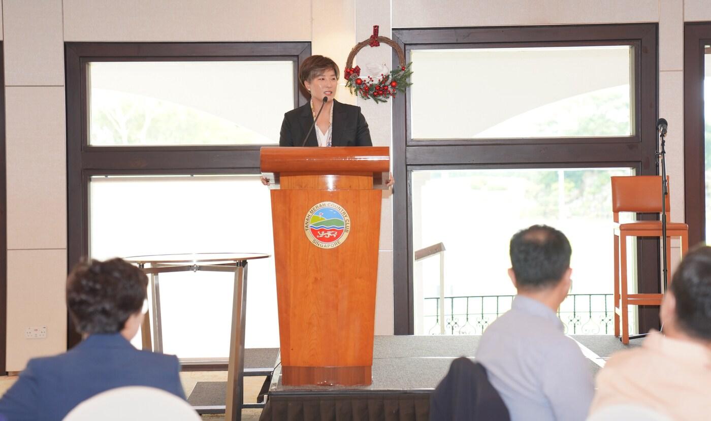 영국왕립골프협회(R&A) 주관 골프 포럼에 참석한 박세리.(아시아골프리더스포럼 제공)