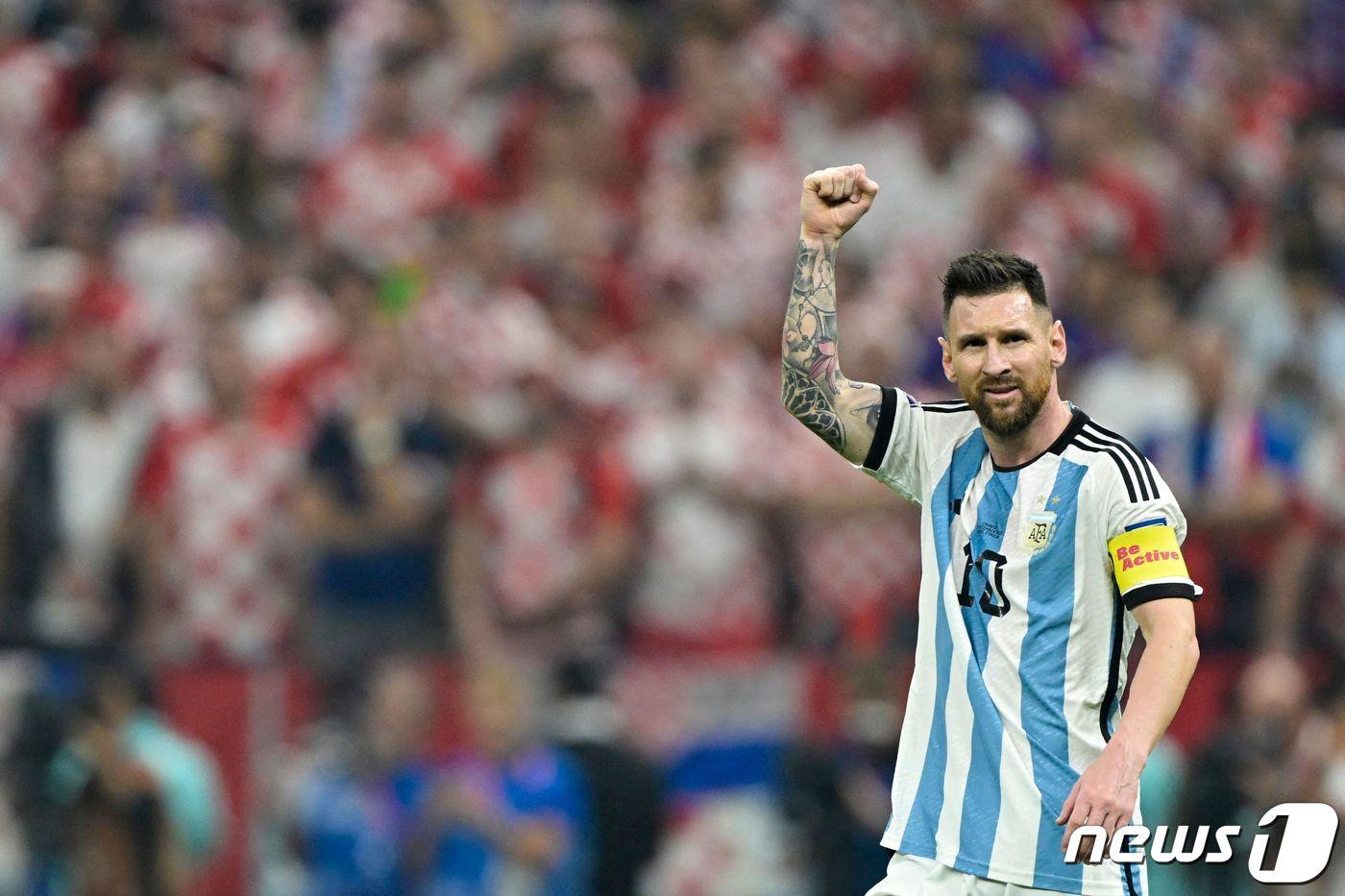 아르헨티나의 결승행을 이끈 리오넬 메시. ⓒ AFP=뉴스1