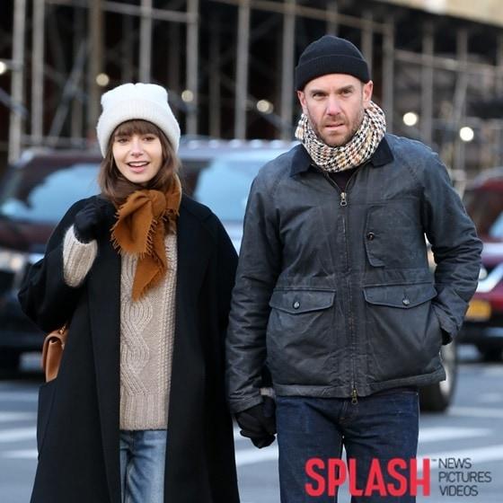 본문 이미지 - 릴리 콜린스(왼쪽), 찰리 맥도웰/ 사진제공=Splash News