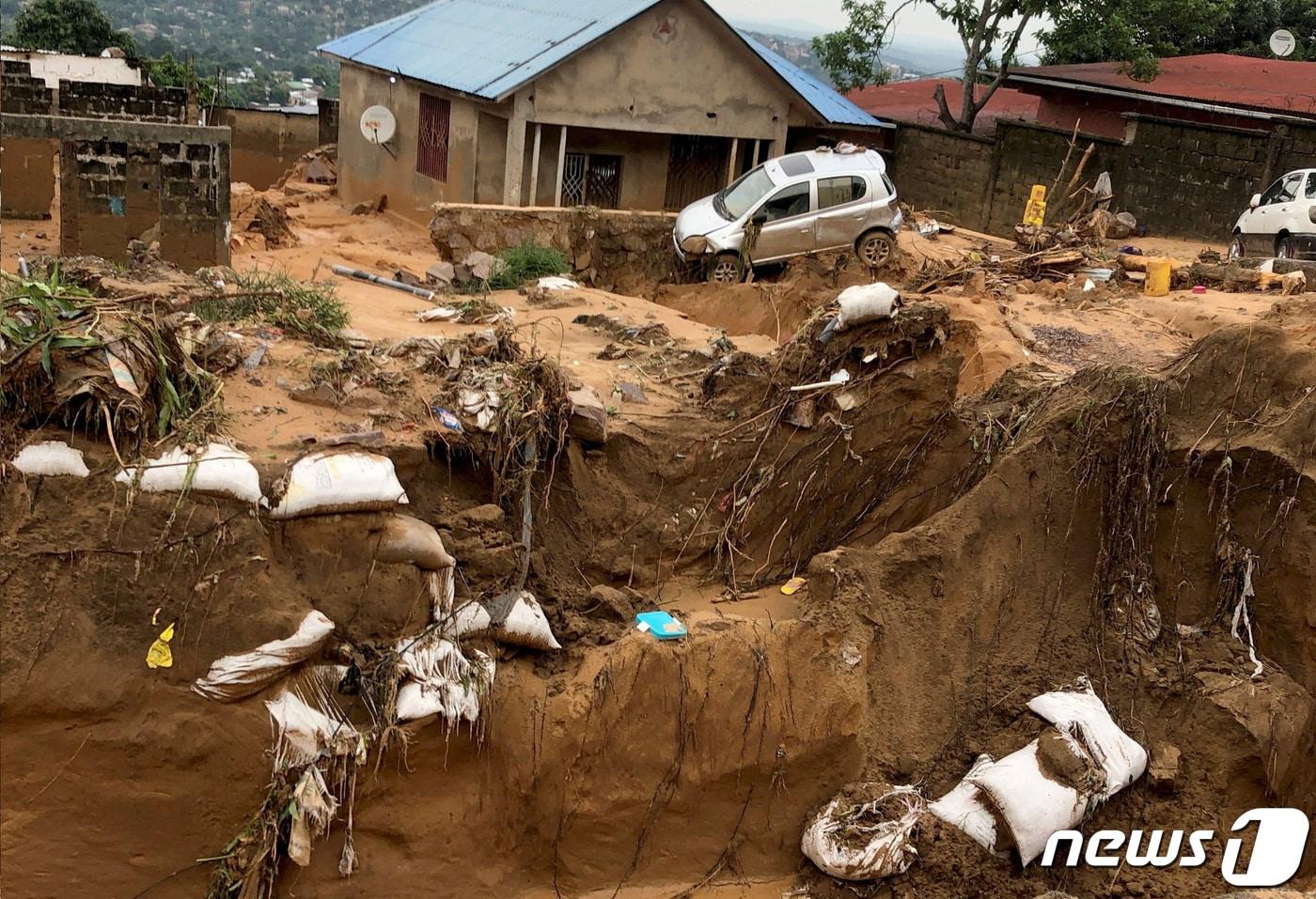 폭우로 인한 대형 산사태가 발생한 아프리카 콩고민주공화국. (사진은 기사 내용과 무관함) ⓒ 로이터=뉴스1 ⓒ News1 강민경 기자