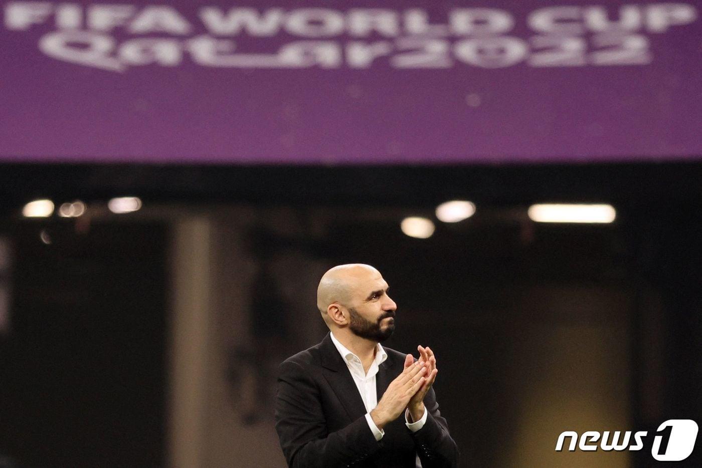 왈리드 레그라기 모로코 감독 ⓒ AFP=뉴스1