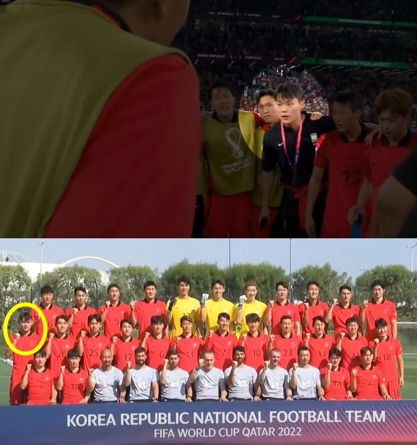 본문 이미지 - 카타르 월드컵 대표팀 예비선수였던 오현규(21‧수원). (MBC 갈무리)