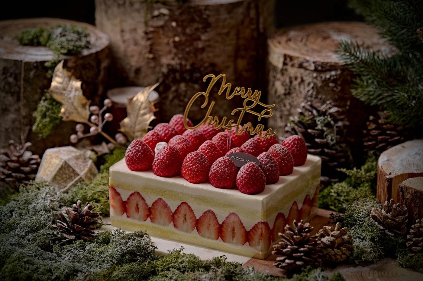 롯데호텔서울 델리카한스의 프리미엄 딸기 케이크(롯데호텔 제공)