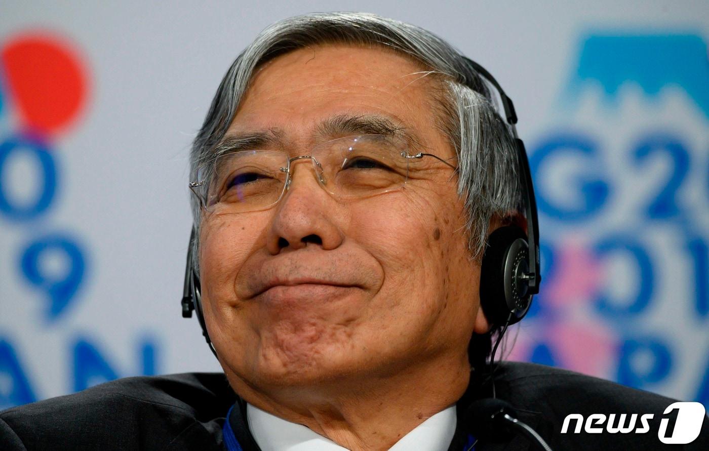 구로다 하루히코 일본은행 총재 ⓒ AFP=뉴스1