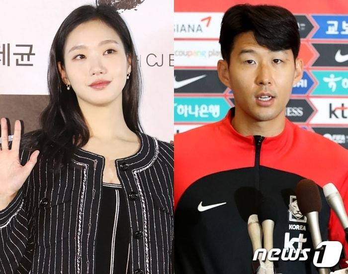 본문 이미지 - 김고은(왼쪽)과 손흥민 ⓒ 뉴스1 DB