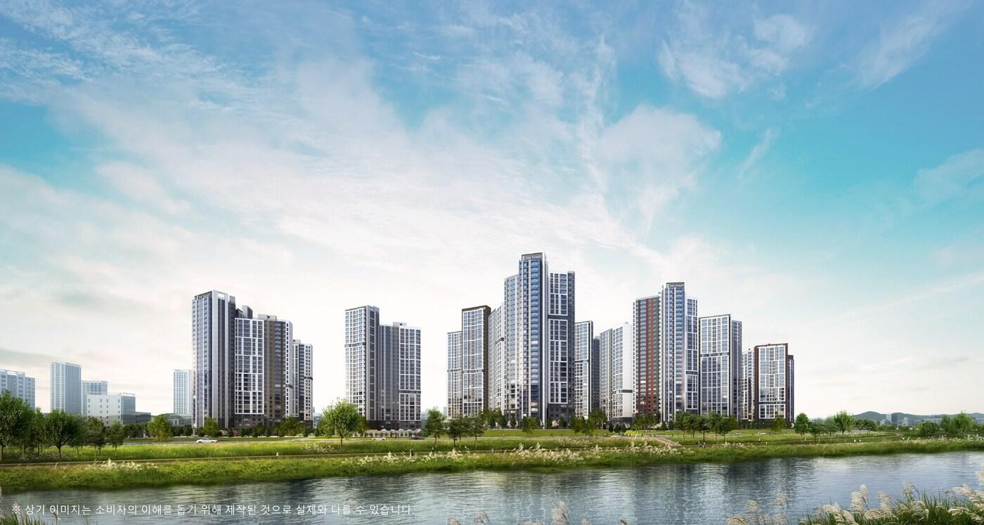 둔산 더샵 엘리프 주경투시도