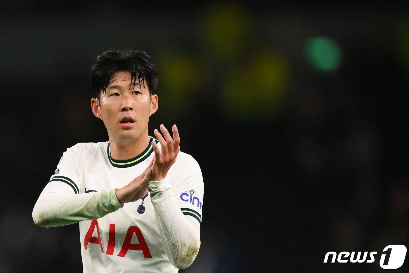 토트넘 홋스퍼 손흥민. ⓒ AFP=뉴스1