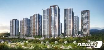 본문 이미지 - 경기 평택석정공원 화성파크드림 조감도