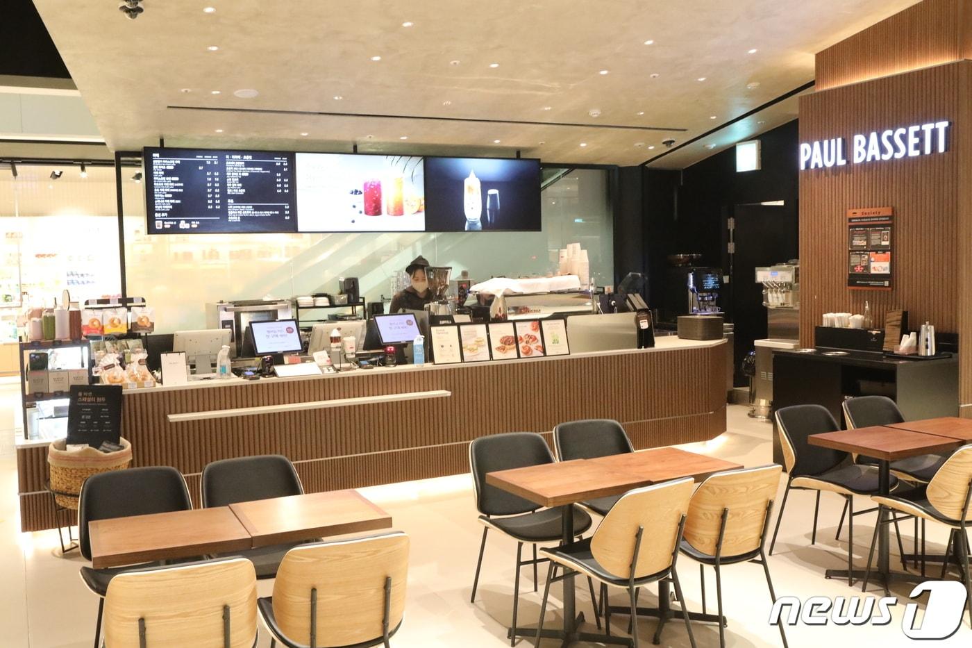 본문 이미지 - 롯데백화점 광주 폴바셋. (롯데 광주 제공) 2022.12.26/뉴스1