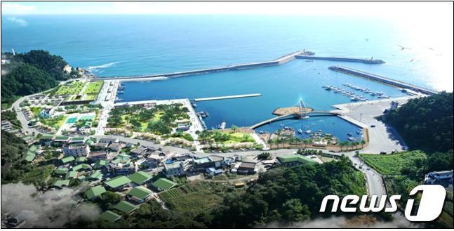 본문 이미지 - 양양 수산항 아름다운 어항 조성사업 조감도.(동해지방해양수산청 제공) 2022.12.26/뉴스1