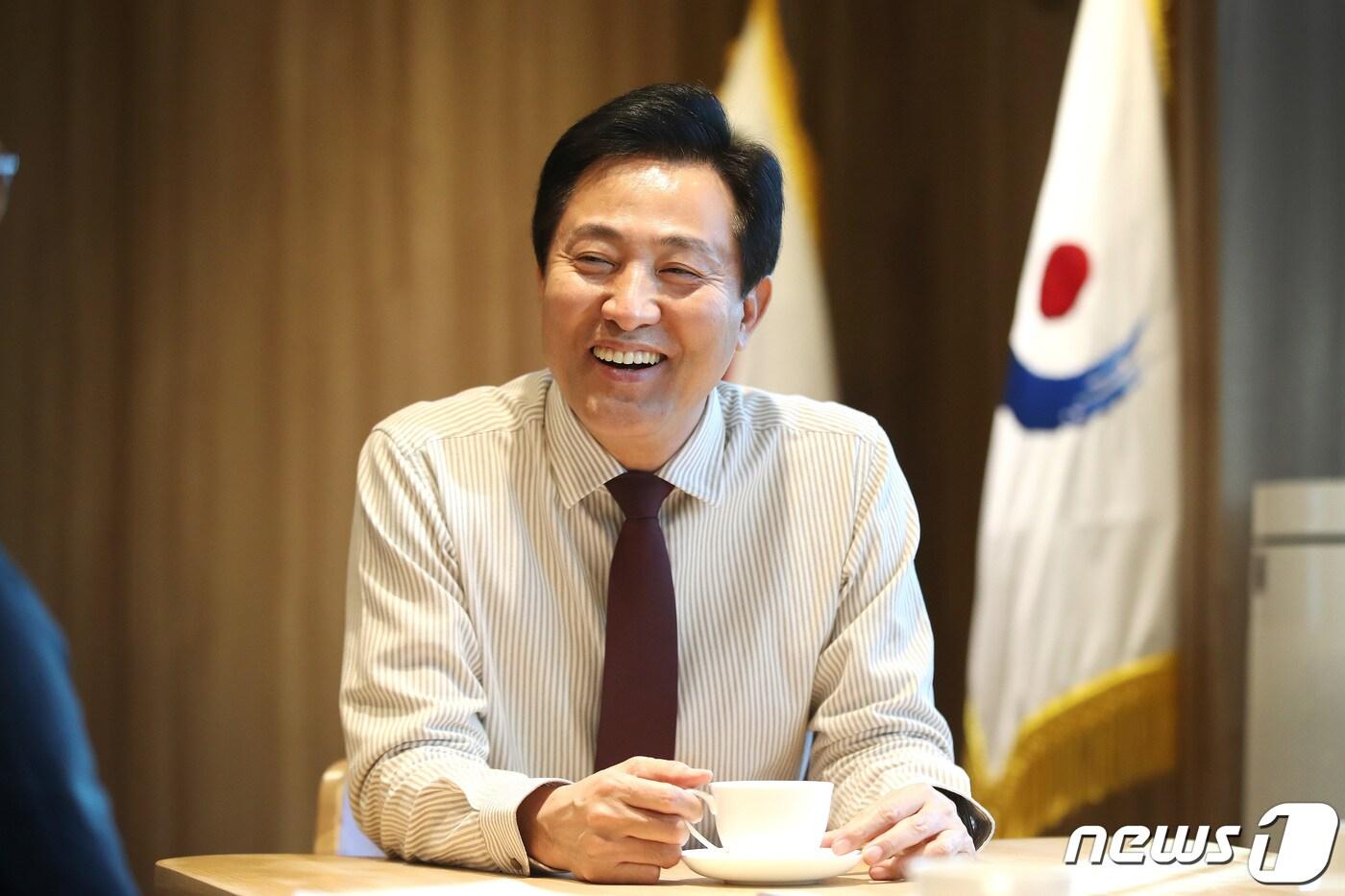 본문 이미지 - 오세훈 서울시장. 2022.12.26/뉴스1 ⓒ News1 임세영 기자