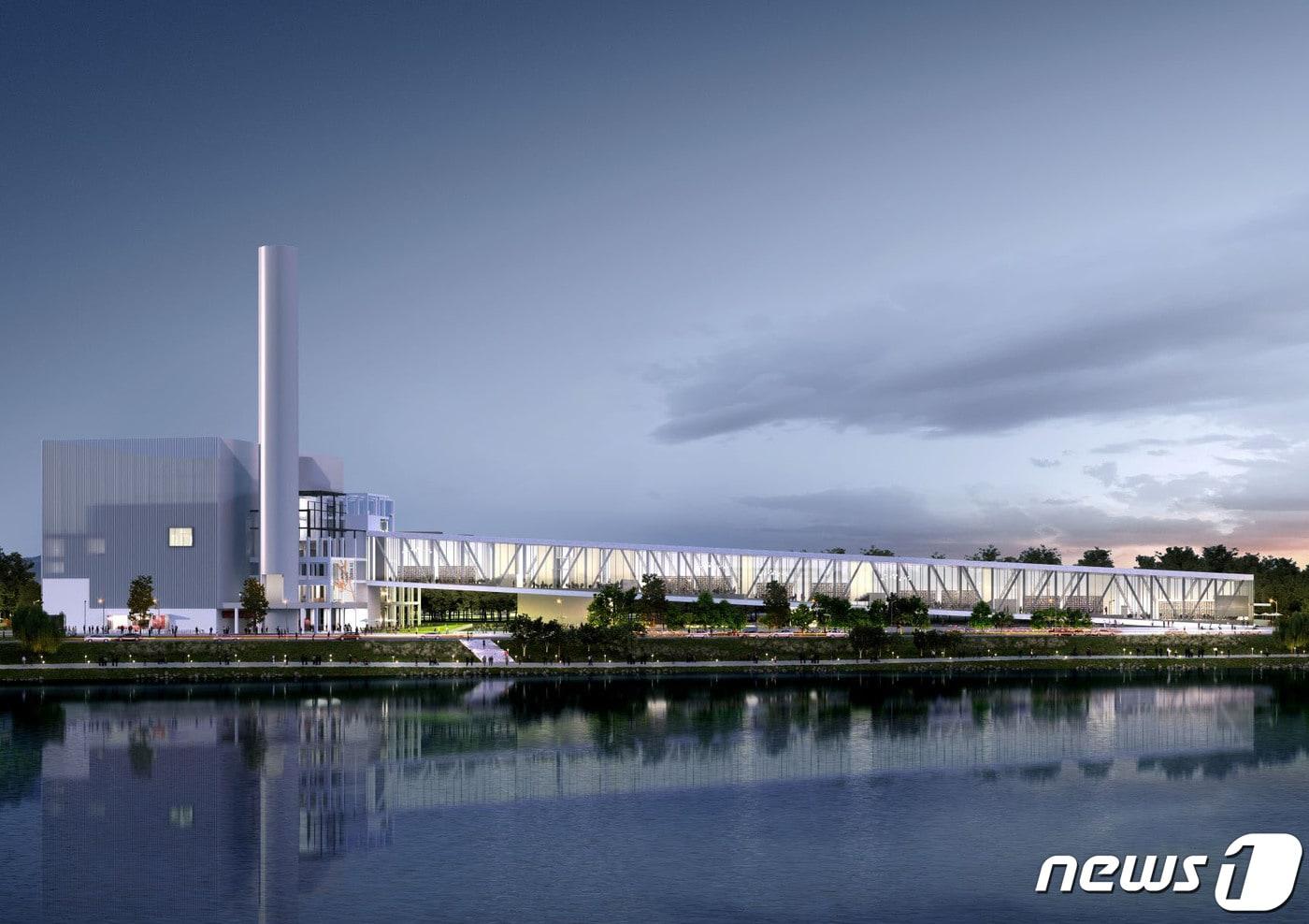 광주대표도서관 조감도.&#40;광주시 제공&#41;/뉴스1 