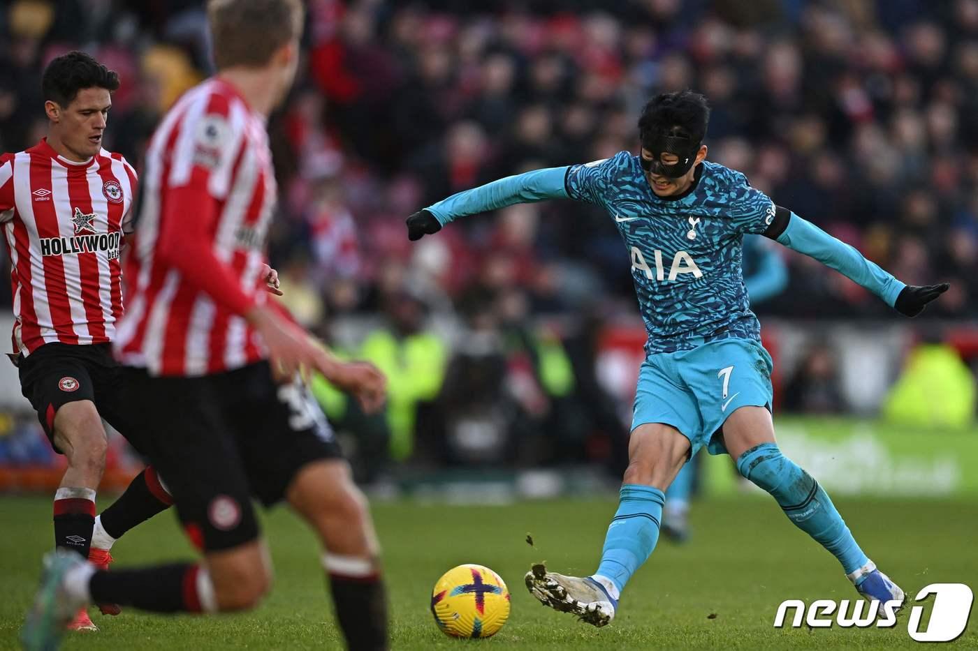 토트넘 홋스퍼의 손흥민 ⓒ AFP=뉴스1
