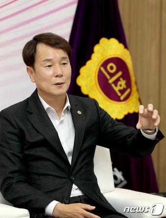 본문 이미지 - 이상래 대전시의회 의장 ⓒ News1 김경훈 기자