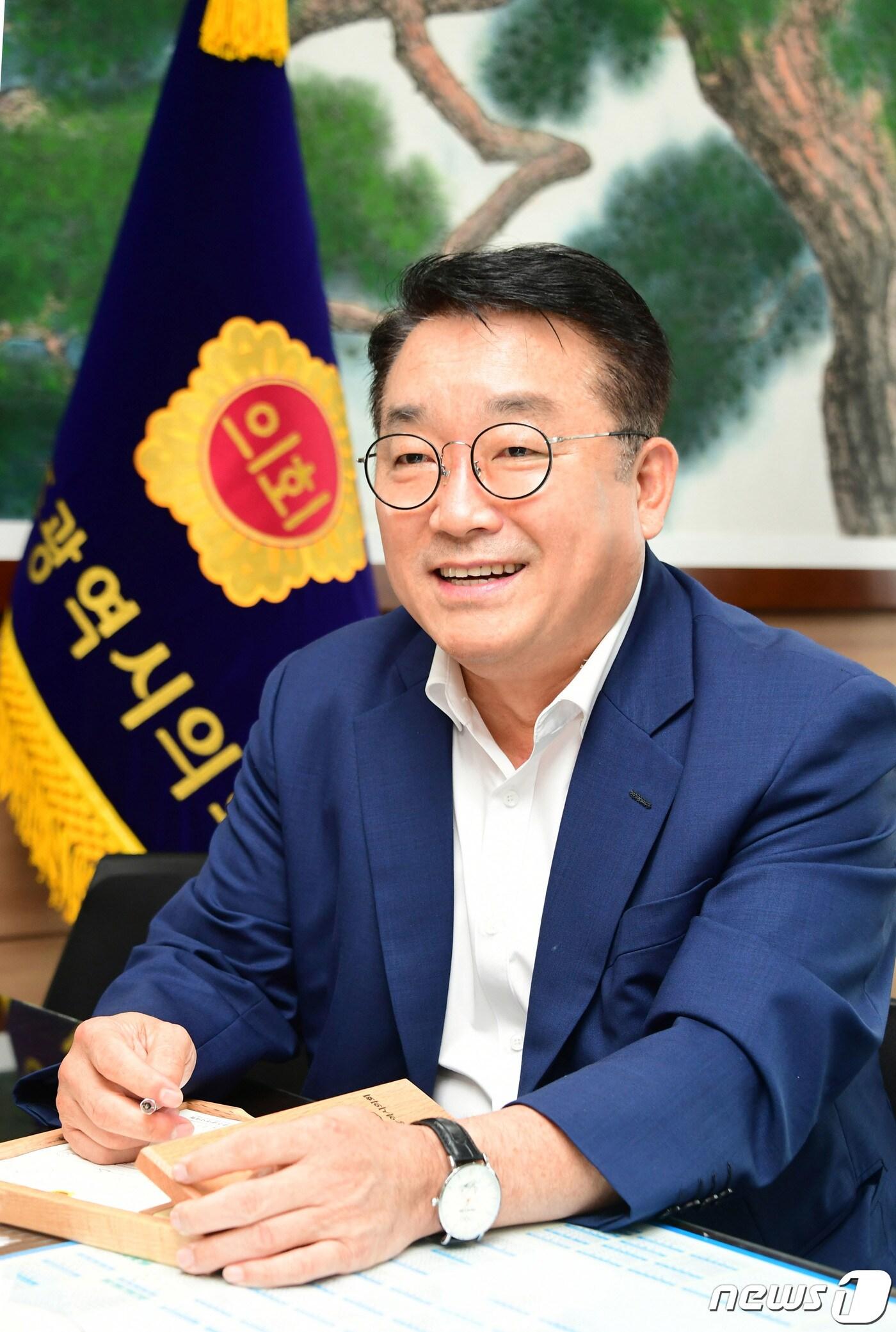 본문 이미지 - 정무창 광주시의회 의장./뉴스1 ⓒ News1 