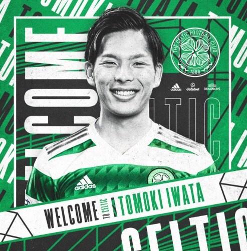 본문 이미지 - 셀틱은 이와타 도모키를 영입했다.(셀틱 SNS 캡처)