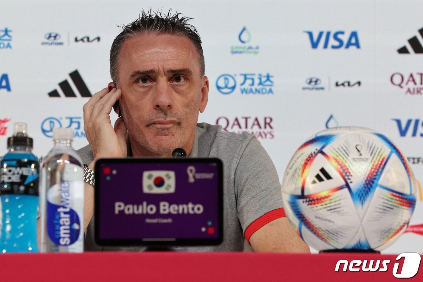 파울루 벤투 전 대한민국 축구대표팀 감독. 2022/12.4/뉴스1 ⓒ News1 이광호 기자