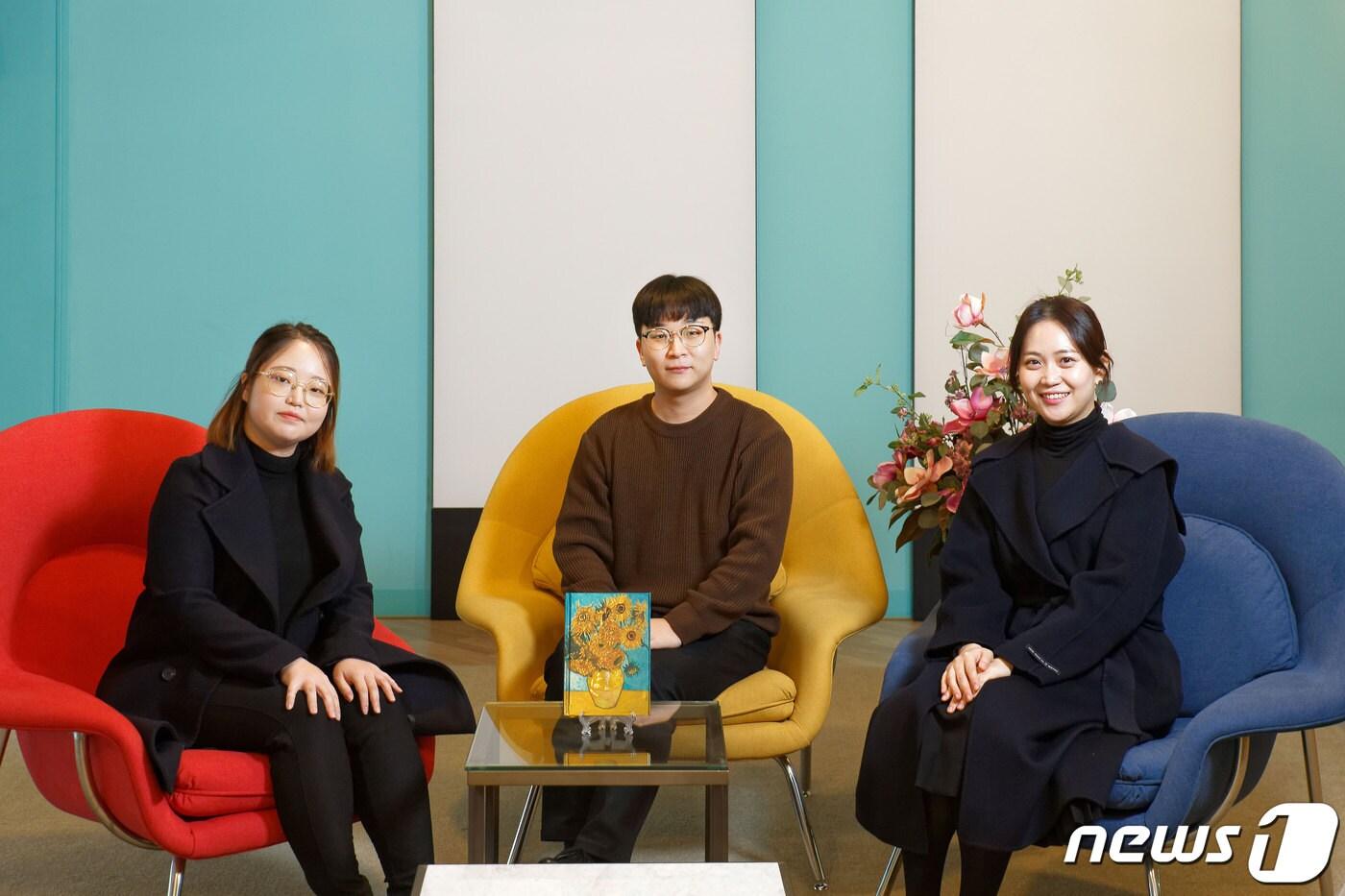 본문 이미지 - UNIST 김수현 연구원(왼쪽부터), 한석주 연구원, 이정혜 교수. (UNIST 제공)