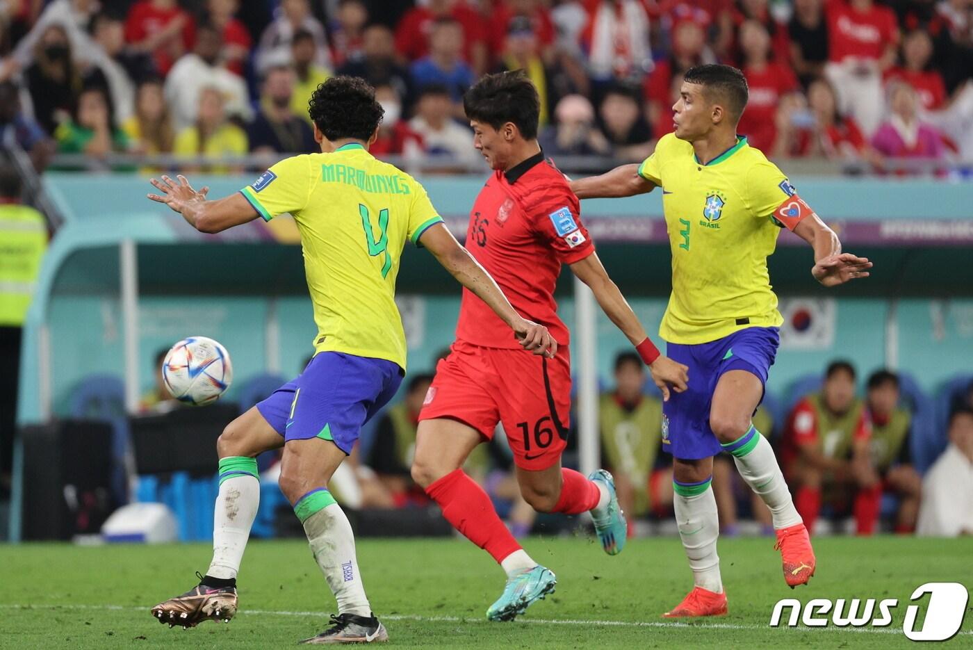 FC서울과 협상 중인 국가대표 공격수 황의조. /뉴스1 ⓒ News1 이광호 기자