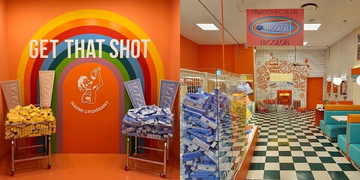 본문 이미지 - 애경산업 바이컬러 론칭 기념 팝업스토어.(애경산업제공)