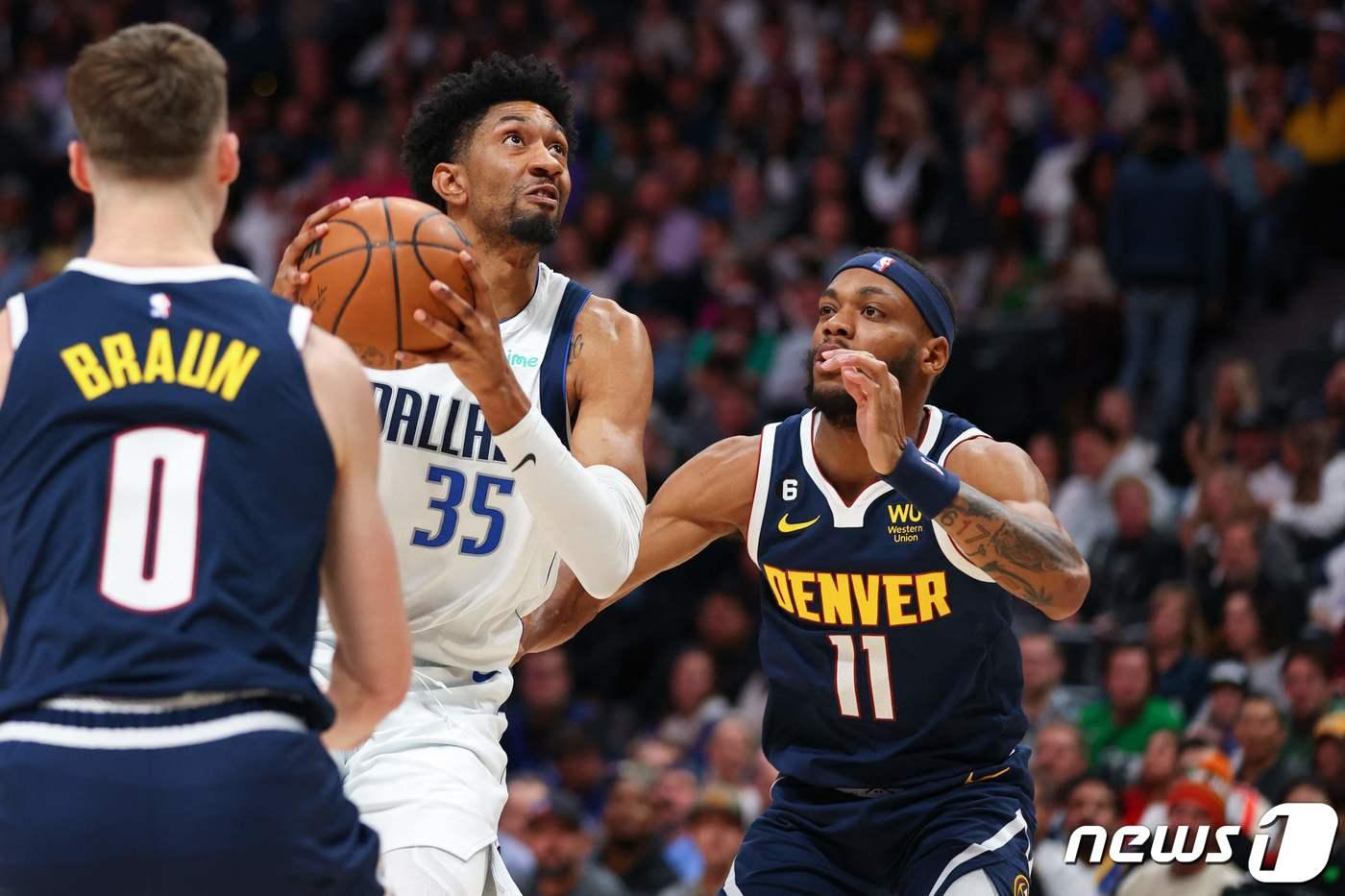 댈러스가 덴버를 꺾고 3연승을 달렸다. ⓒ AFP=뉴스1