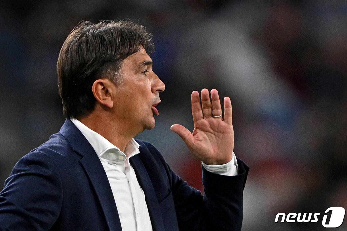 크로아티아 축구대표팀의 즐라트코 달리치 감독. ⓒ AFP=뉴스1