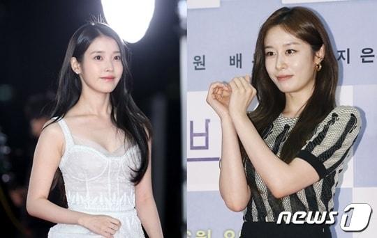 본문 이미지 - 아이유&#40;왼쪽&#41;, 지연