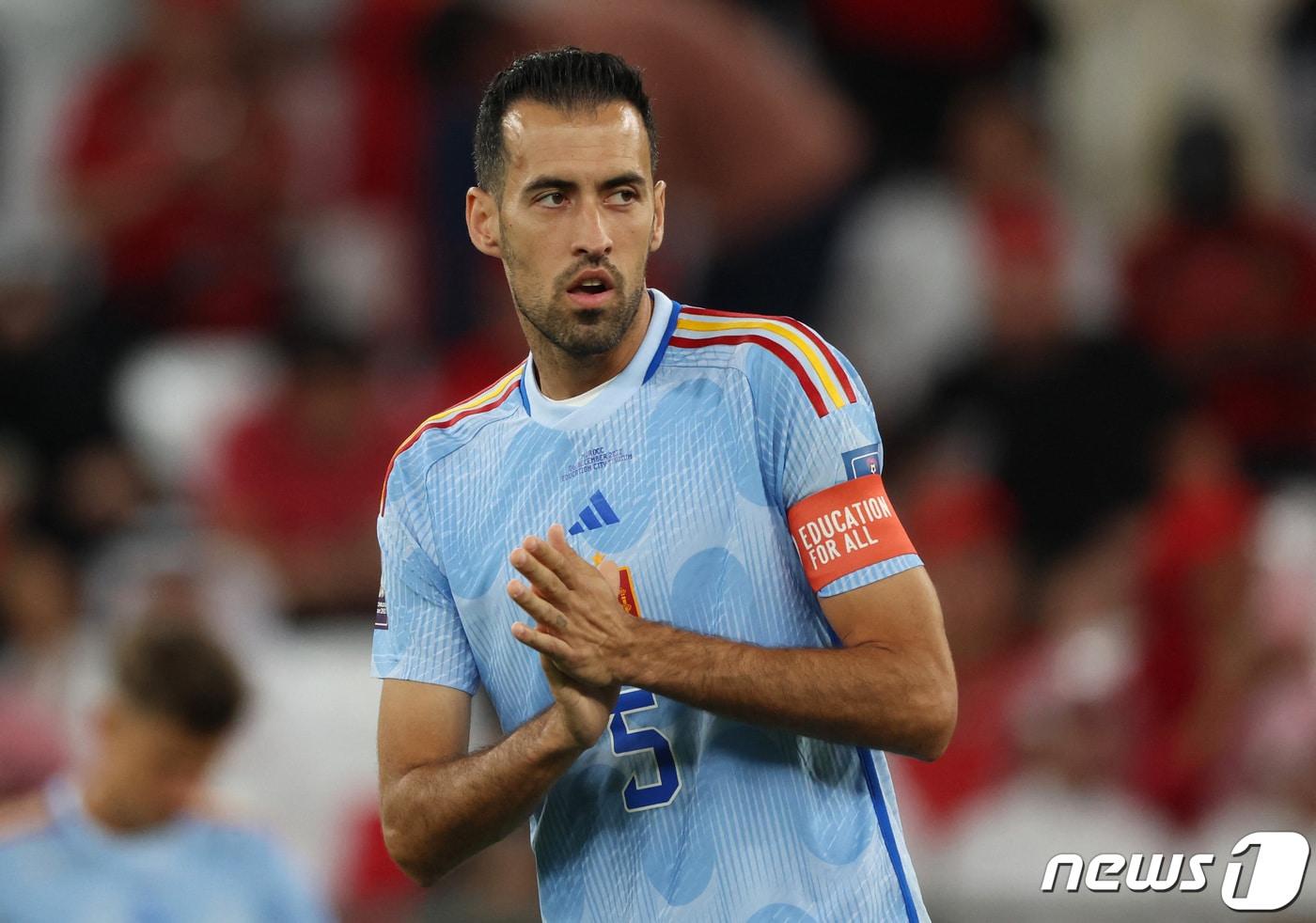 세르히오 부스케츠. ⓒ 로이터=뉴스1