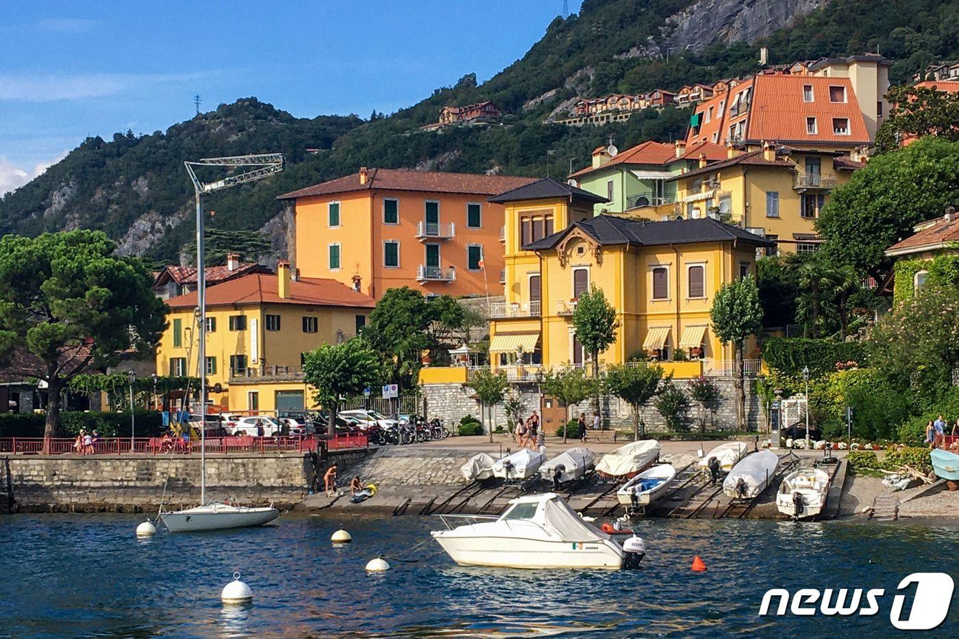 이탈리아 북부 롬바르디아주의 꼬모 호수. 마리넬라 베레타는 생전 꼬모 호수 인근에 거주했다. ⓒ AFP=뉴스1