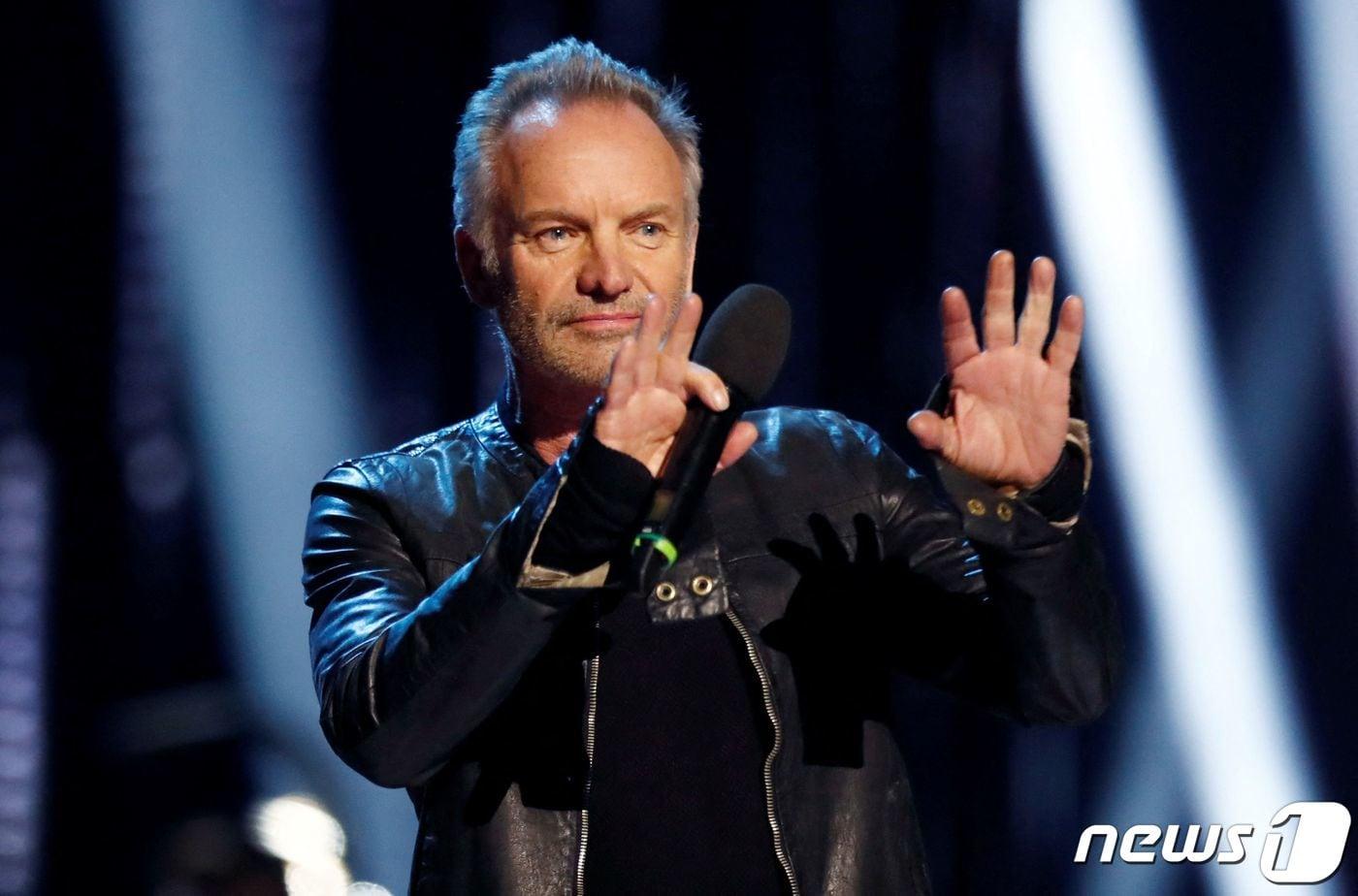 영국 가수 스팅 ⓒ 로이터=뉴스1 ⓒ News1