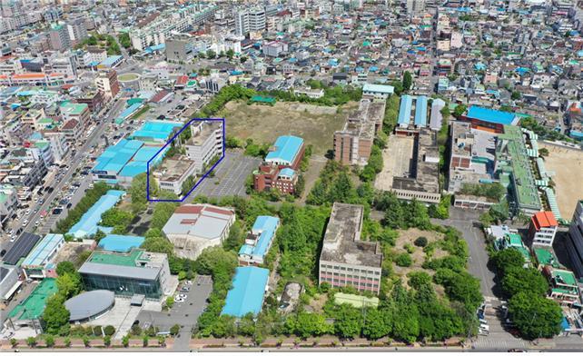 본문 이미지 - 옛 밀양대 부지(행안부 제공).ⓒ 뉴스1