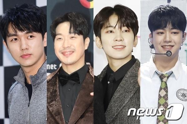 본문 이미지 - 임슬옹(왼쪽부터) 하하 원우 건우ⓒ 뉴스1