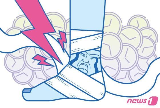 본문 이미지 - 의료계에 따르면 봄에 관절염 환자가 늘게 된다. ⓒ 뉴스1 김초희 디자이너