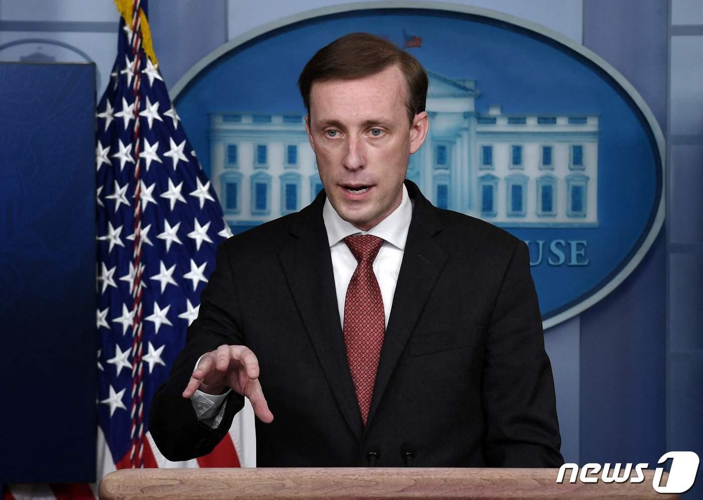 본문 이미지 - 제이크 설리번 미국 백악관 국가안보보좌관. ⓒ AFP=뉴스1