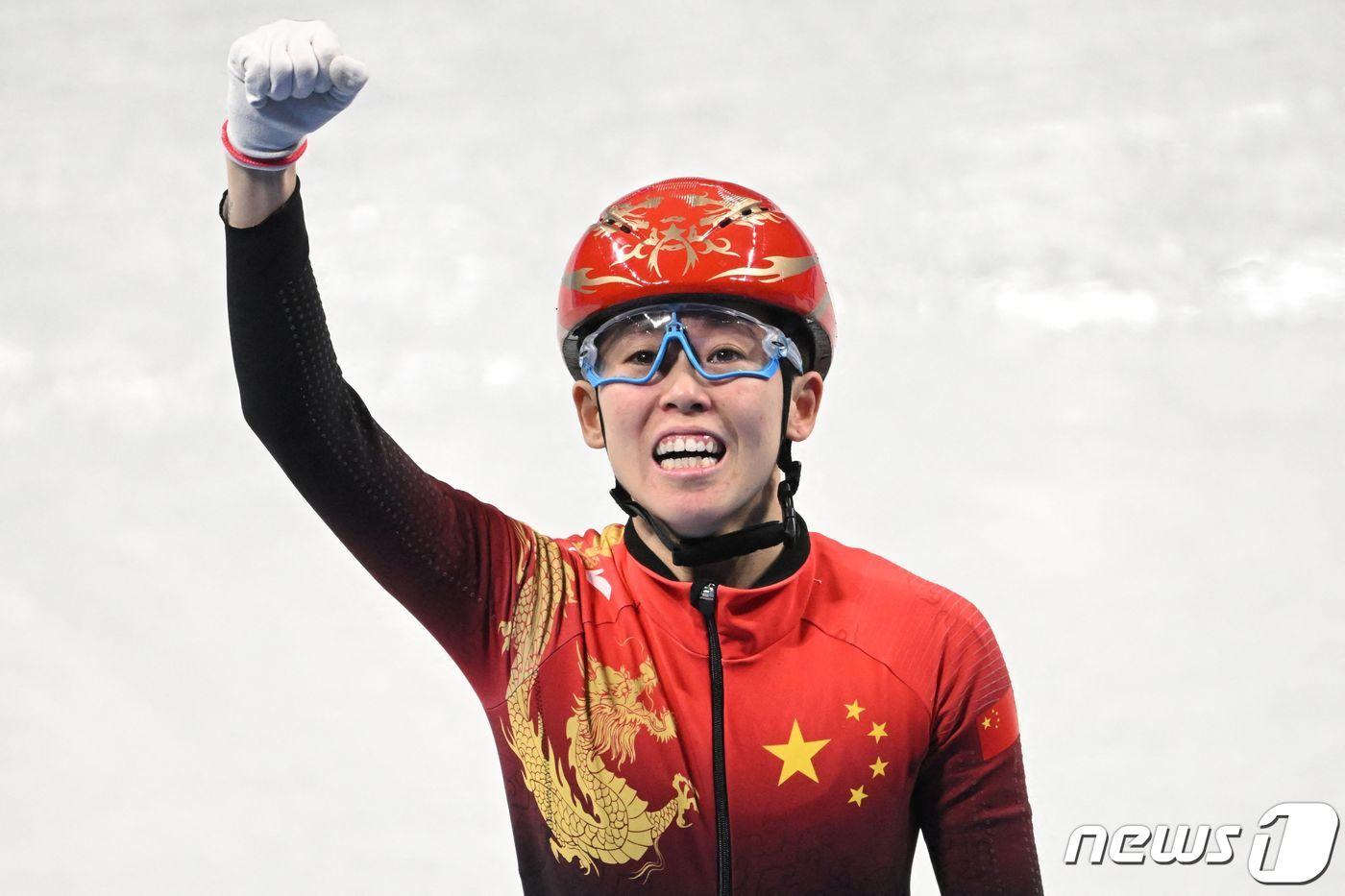 중국 여자 쇼트트랙 대표 판 커신 ⓒ AFP=뉴스1