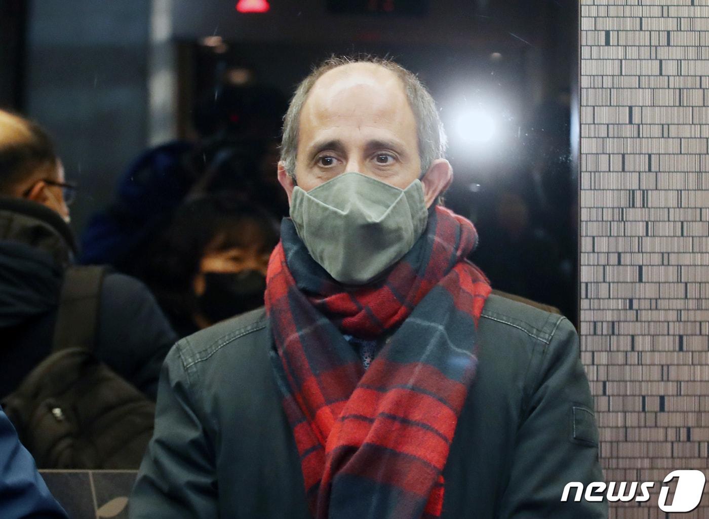 본문 이미지 - 토마스 오헤아 킨타나 유엔 북한인권특별보고관. 2022.2.16/뉴스1 ⓒ News1 송원영 기자