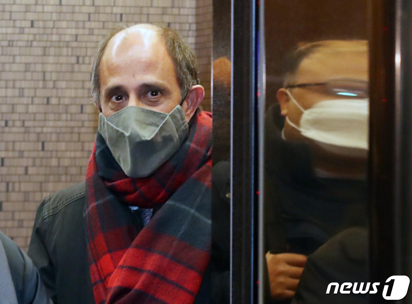 본문 이미지 - 토마스 오헤아 킨타나 유엔 북한인권특별보고관. .2022.2.16/뉴스1 ⓒ News1 송원영 기자