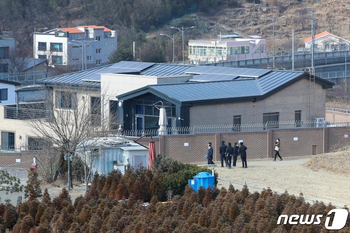 본문 이미지 - 대구 달성군 유가읍 쌍계리 박근혜 전 대통령 사저 . 2022.2.16/뉴스1 ⓒ News1 공정식 기자