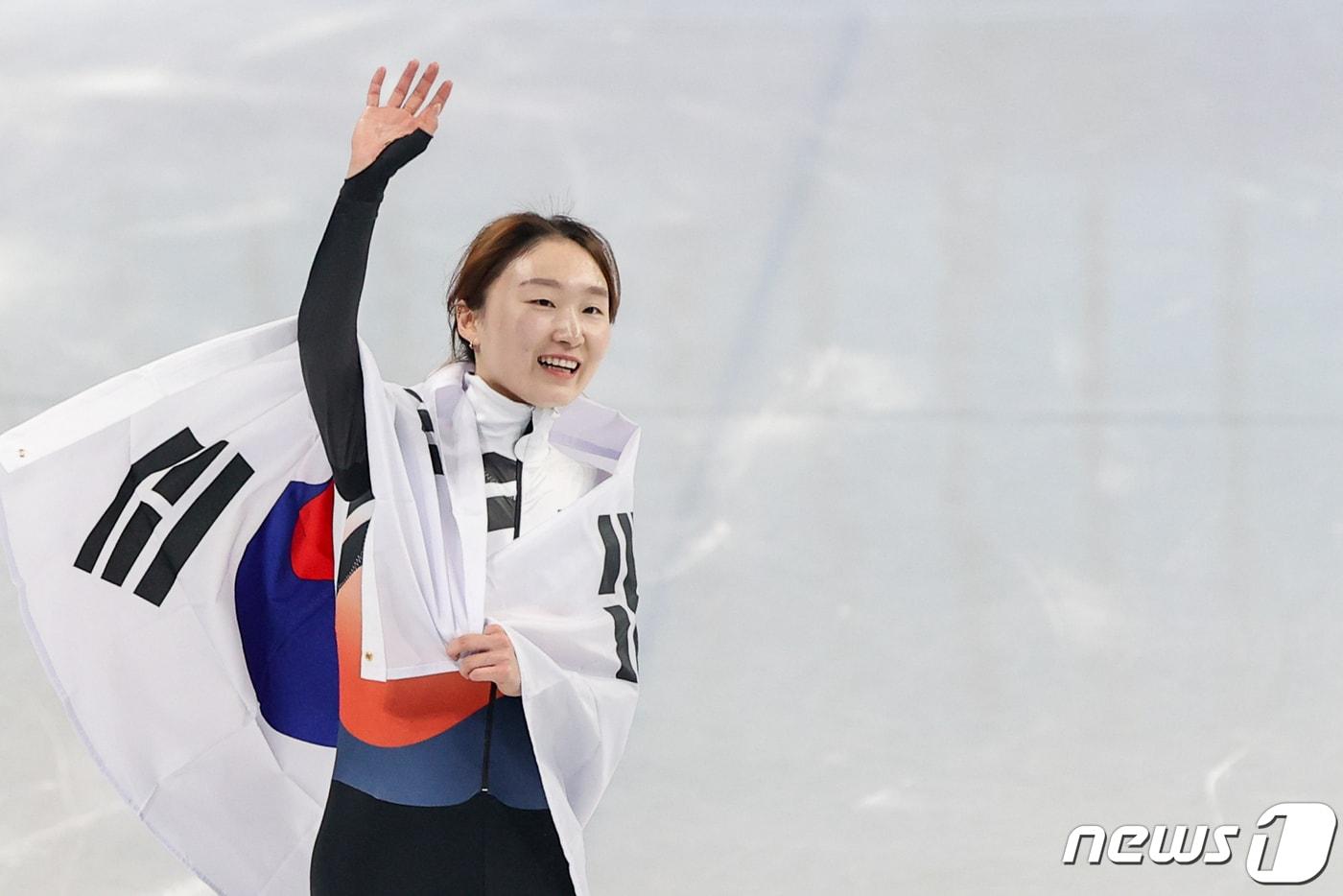 본문 이미지 - 최한국 쇼트트랙 국가대표 최민정2022.2.16 ⓒ 뉴스1 안은나 기자