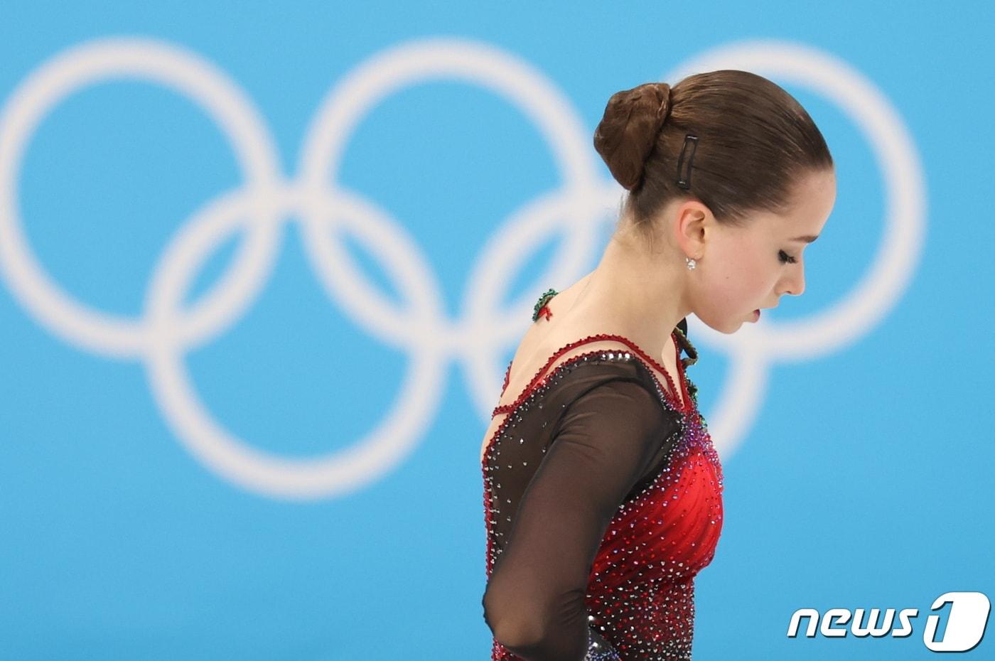 본문 이미지 - 피겨스케이팅 여자 싱글의 카밀라 발리예바. /뉴스1 ⓒ News1 안은나 기자