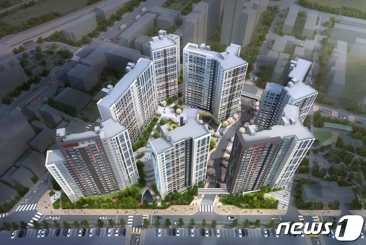 본문 이미지 - 힐스테이트 구리역 (예상도) ⓒ 뉴스1