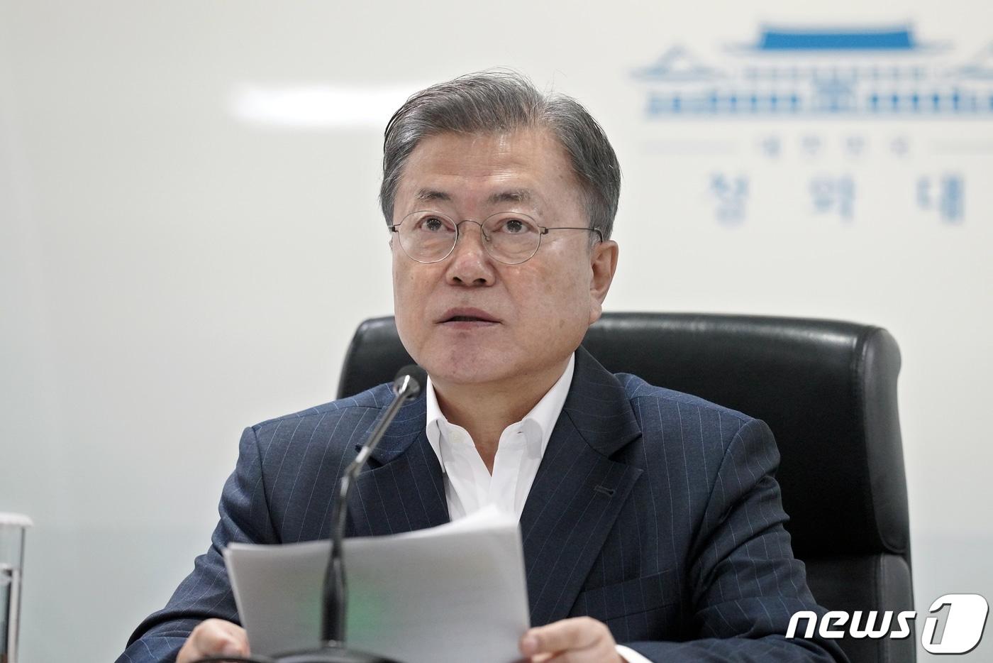 본문 이미지 - 문재인 대통령. (청와대 제공) 2022.2.22/뉴스1